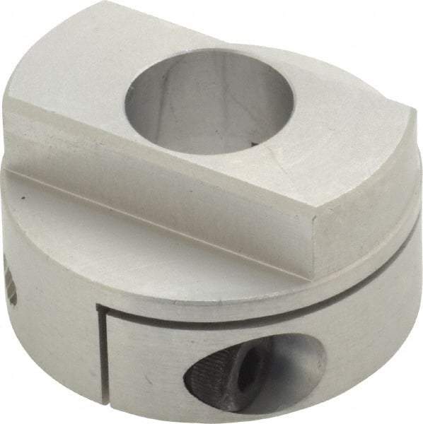 Lovejoy - 1/2" Max Bore Diam, Flexible Oldham Coupling - 1.26" OD, 1.772" OAL, Aluminum Hub with Polyacetal Insert, Order 2 Hubs with Same OD & 1 Insert for Complete Coupling - Americas Tooling