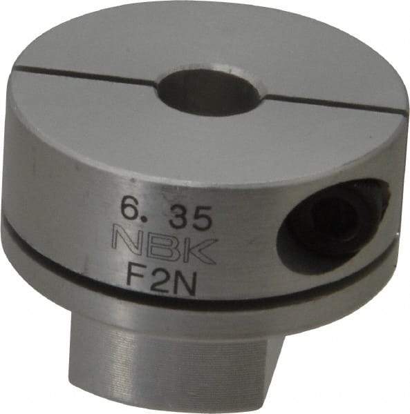 Lovejoy - 1/4" Max Bore Diam, Flexible Oldham Coupling - 0.984" OD, 1.535" OAL, Aluminum Hub with Polyacetal Insert, Order 2 Hubs with Same OD & 1 Insert for Complete Coupling - Americas Tooling