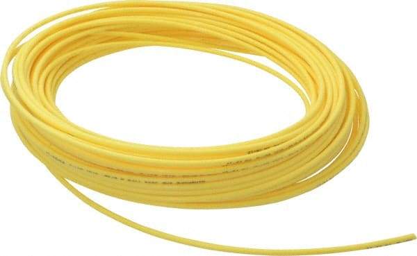 Coilhose Pneumatics - 3/32" ID x 5/32" OD, 0.32" Wall Thickness, 100' Long, Nylon 11 Tube - Yellow, 150 Max psi - Americas Tooling