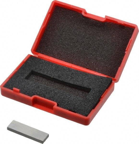 SPI - 0.118" Rectangular Steel Gage Block - Accuracy Grade AS-1, Includes NIST Traceability Certification - Americas Tooling