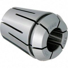 Techniks - 3.5mm ER32 Coolant Collet - 1.575" OAL, 1.3" Overall Diam - Exact Industrial Supply