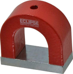 Eclipse - 3/16" Hole Diam, 2-3/16" Overall Width, 15/16" Deep, 1-13/16" High, Alnico Power Magnets - 1,022°Fahrenheit Max Operating Temp - Americas Tooling