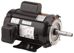 US Motors - 3 hp, ODP Enclosure, 3,500 RPM, 115/230 Volt, 60 Hz, Industrial Electric AC/DC Motor - Size 182 Frame, Horizontal-Footed Mount, 1 Speed, Ball Bearings, 16.0/32.0 Full Load Amps, F Class Insulation - Americas Tooling