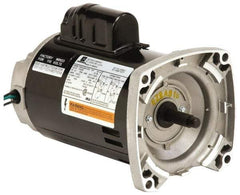 US Motors - 3/4 hp, ODP Enclosure, Auto Thermal Protection, 3,450 RPM, 115/230 Volt, 60 Hz, Industrial Electric AC/DC Motor - Size 56 Frame, Square Flange Mount, 1 Speed, Ball Bearings, 11.6/5.8 Full Load Amps, B Class Insulation, CCW Drive End - Americas Tooling