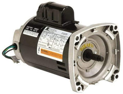 US Motors - 2 hp, ODP Enclosure, Auto Thermal Protection, 3,450 RPM, 230 Volt, 60 Hz, Industrial Electric AC/DC Motor - Size 56 Frame, Square Flange Mount, 1 Speed, Ball Bearings, 8.6 Full Load Amps, B Class Insulation, CCW Drive End - Americas Tooling