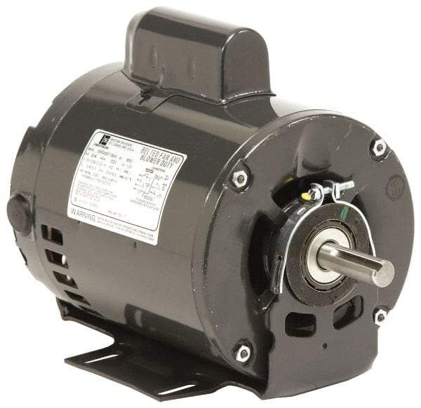 US Motors - 1 hp, ODP Enclosure, No Thermal Protection, 1,725 RPM, 208-230/460 Volt, 60 Hz, Three Phase Standard Efficient Motor - Size 56 Frame, Cradle/Stud Mount, 1 Speed, Ball Bearings, 4.3/2.2 Full Load Amps, B Class Insulation, Reversible - Americas Tooling