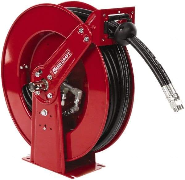 Reelcraft - 50' Spring Retractable Hose Reel - 2,000 psi, Hose Included - Americas Tooling