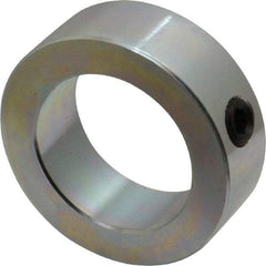 Climax Metal Products - 1-3/4" Bore, Steel, Set Screw Shaft Collar - 2-5/8" Outside Diam, 7/8" Wide - Americas Tooling