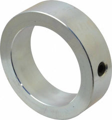 Climax Metal Products - 2-15/16" Bore, Steel, Set Screw Shaft Collar - 4" Outside Diam, 1-1/8" Wide - Americas Tooling