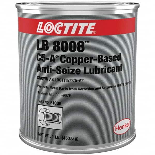 Loctite - 1 Lb Can Anti-Seize Lubricant - Copper, 1,800°F - Americas Tooling