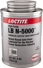 Loctite - 8 oz Brush Top High Purity Anti-Seize Lubricant - Nickel, 2,400°F - Americas Tooling