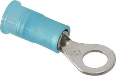 3M - 16-14 AWG Partially Insulated Crimp Connection Circular Ring Terminal - #10 Stud, Copper Contact - Americas Tooling