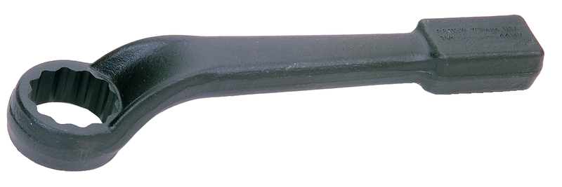 1-7/8" x 13" OAL-12 Point-Black Oxide-Offset Striking Wrench - Americas Tooling