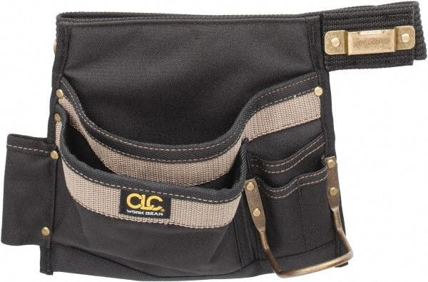 CLC - 46" Max Waste Tool Belt - 6 Pocket, 2" Wide, Tan/Black, Polyester - Americas Tooling