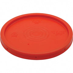 Vestil - Tote & Storage Container Lids For Use With: 3-1/2, 5 & 6 Gallon Pails Width (Decimal Inch): 12.500 - Americas Tooling