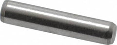 Made in USA - 5/32" Diam x 3/4" Pin Length 416 Stainless Steel Precision Dowel Pin - Passivated Finish, C 36-42 Hardness, 2 Beveled End - Americas Tooling