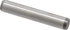 Made in USA - 5/32" Diam x 7/8" Pin Length 416 Stainless Steel Precision Dowel Pin - Passivated Finish, C 36-42 Hardness, 2 Beveled End - Americas Tooling