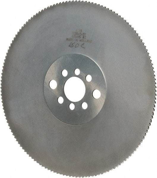 Kinkelder Saw - 225mm Blade Diam, 150 Teeth, High Speed Steel Cold Saw Blade - 32mm Arbor Hole Diam, 2mm Blade Thickness - Americas Tooling