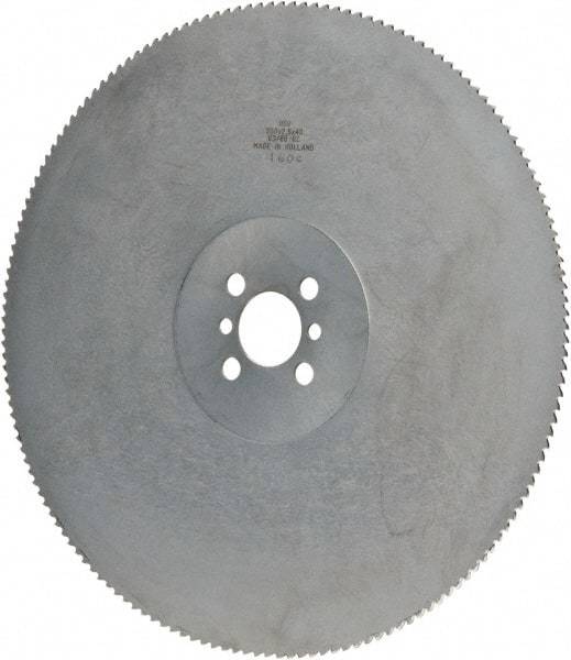 Kinkelder Saw - 315mm Blade Diam, 200 Teeth, High Speed Steel Cold Saw Blade - 40mm Arbor Hole Diam, 2.5mm Blade Thickness - Americas Tooling