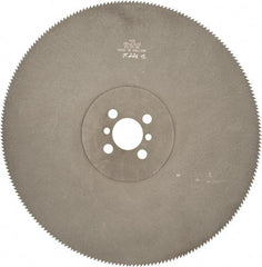 Kinkelder Saw - 350mm Blade Diam, 220 Teeth, High Speed Steel Cold Saw Blade - 40mm Arbor Hole Diam, 2.5mm Blade Thickness - Americas Tooling