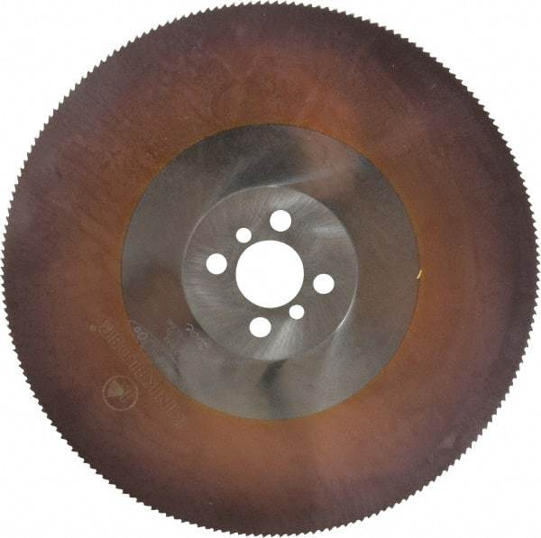 Kinkelder Saw - 315mm Blade Diam, 200 Teeth, High Speed Steel Cold Saw Blade - 40mm Arbor Hole Diam, 2.5mm Blade Thickness - Americas Tooling