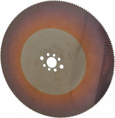 Kinkelder Saw - 350mm Blade Diam, 180 Teeth, High Speed Steel Cold Saw Blade - 32mm Arbor Hole Diam, 2.5mm Blade Thickness - Americas Tooling