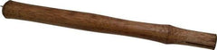 Made in USA - 16" Long Replacement Handle for Blacksmith Hammers - 1-1/4" Eye Length x 1" Eye Width, Hickory, Material Grade Type B - Americas Tooling