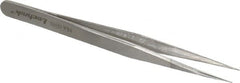 Aven - 4-3/4" OAL 3-SA Precision Tweezers - Straight, Subminiature Assembly - Americas Tooling