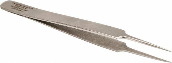 Aven - 4-1/2" OAL 5-SA Precision Tweezers - Tapered Ultra Fine, Subminiature Assembly - Americas Tooling