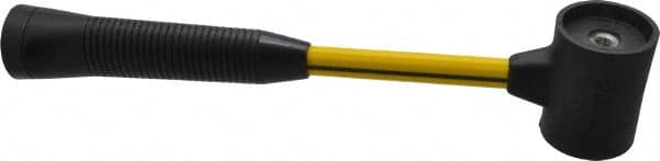 NUPLA - 1-1/2 Lb Head 2" Face Composite Nonmarring Hammer without Faces - Fiberglass Handle - Americas Tooling