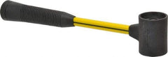 NUPLA - 2-1/4 Lb Head 2" Face Composite Nonmarring Hammer without Faces - Fiberglass Handle - Americas Tooling