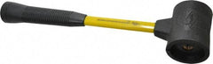 NUPLA - 2-1/2 Lb Head 2-1/2" Face Composite Nonmarring Hammer without Faces - Fiberglass Handle - Americas Tooling