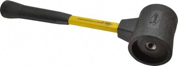 NUPLA - 3-1/4 Lb Head 3" Face Composite Nonmarring Hammer without Faces - Fiberglass Handle - Americas Tooling