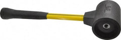 NUPLA - 6-1/2 Lb Head 3" Face Composite Nonmarring Hammer without Faces - Fiberglass Handle - Americas Tooling