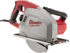 Milwaukee Tool - 13 Amps, 8" Blade Diam, 3,700 RPM, Electric Circular Saw - 120 Volts, 1.75 hp, 15' Cord Length, 5/8" Arbor Hole, Right Blade - Americas Tooling