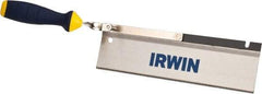 Irwin - 10" High Carbon Steel Blade Dovetail Saw - Plastic Handle, Ergonomic, 17-1/4" OAL - Americas Tooling