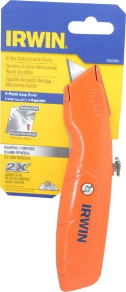 Irwin - Retractable Blade Utility Knife - Americas Tooling