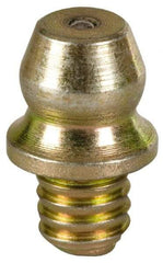 Value Collection - Straight Head Angle, 3/16 Thread Steel Drive-In Grease Fitting - Americas Tooling