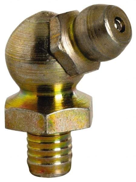 Value Collection - 65° Head Angle, 3/16 Thread Steel Drive-In Grease Fitting - Americas Tooling