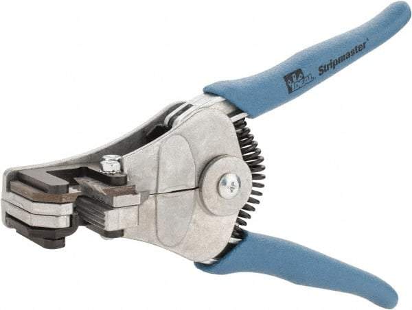 Ideal - 22 to 10 AWG Capacity Automatic Wire Stripper - 7" OAL, Plastic Cushion Handle - Americas Tooling