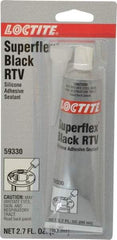 Loctite - 80 mL Tube Black RTV Silicone Joint Sealant - 30 min Tack Free Dry Time, 24 hr Full Cure Time, Series 193 - Americas Tooling