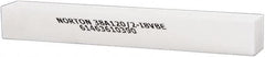 Norton - 120 Grit Aluminum Oxide Square Dressing Stick - 8 x 1 x 1, Fine Grade, Vitrified Bond - Americas Tooling