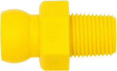 Loc-Line - 1/4" Hose ID, Male to Female Coolant Hose Connector - 1/8" NPT, For Loc-Line Modular Hose Systems - Americas Tooling