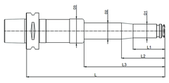 C6 x PG 25 x 85mm Capto Capto powRgrip Collet Holder - Americas Tooling