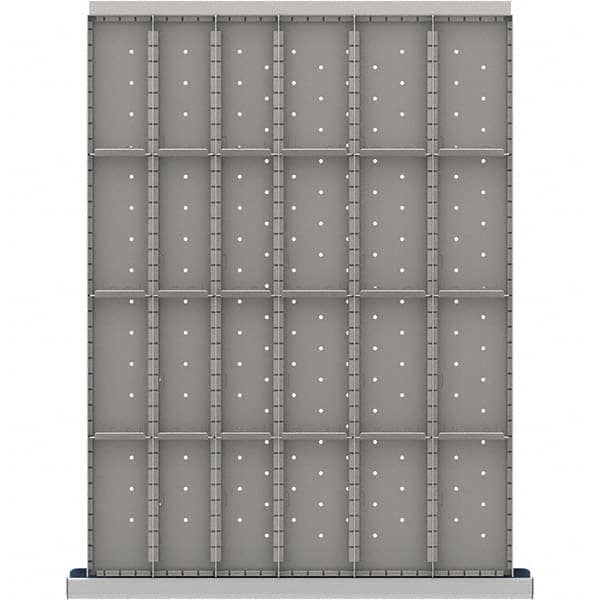 LISTA - 24-Compartment Drawer Divider Layout for 3.15" High Drawers - Americas Tooling