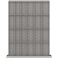 LISTA - 24-Compartment Drawer Divider Layout for 3.15" High Drawers - Americas Tooling