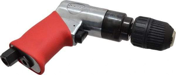 Sioux Tools - 3/8" Keyless Chuck - Pistol Grip Handle, 2,300 RPM, 0.33 hp - Americas Tooling