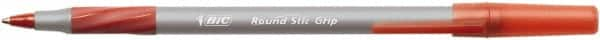 Bic - Ball Point Round Stick Grip Pen - Red - Americas Tooling