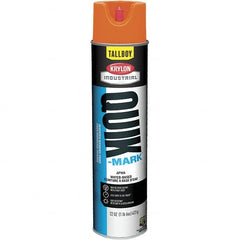 Krylon - 25 fl oz Orange Marking Paint - 35 to 71 Sq Ft Coverage, Water-Based Formula - Americas Tooling