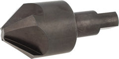 Hertel - 1-1/2" Head Diam, 3/4" Shank Diam, 4 Flute 82° High Speed Steel Countersink - Americas Tooling